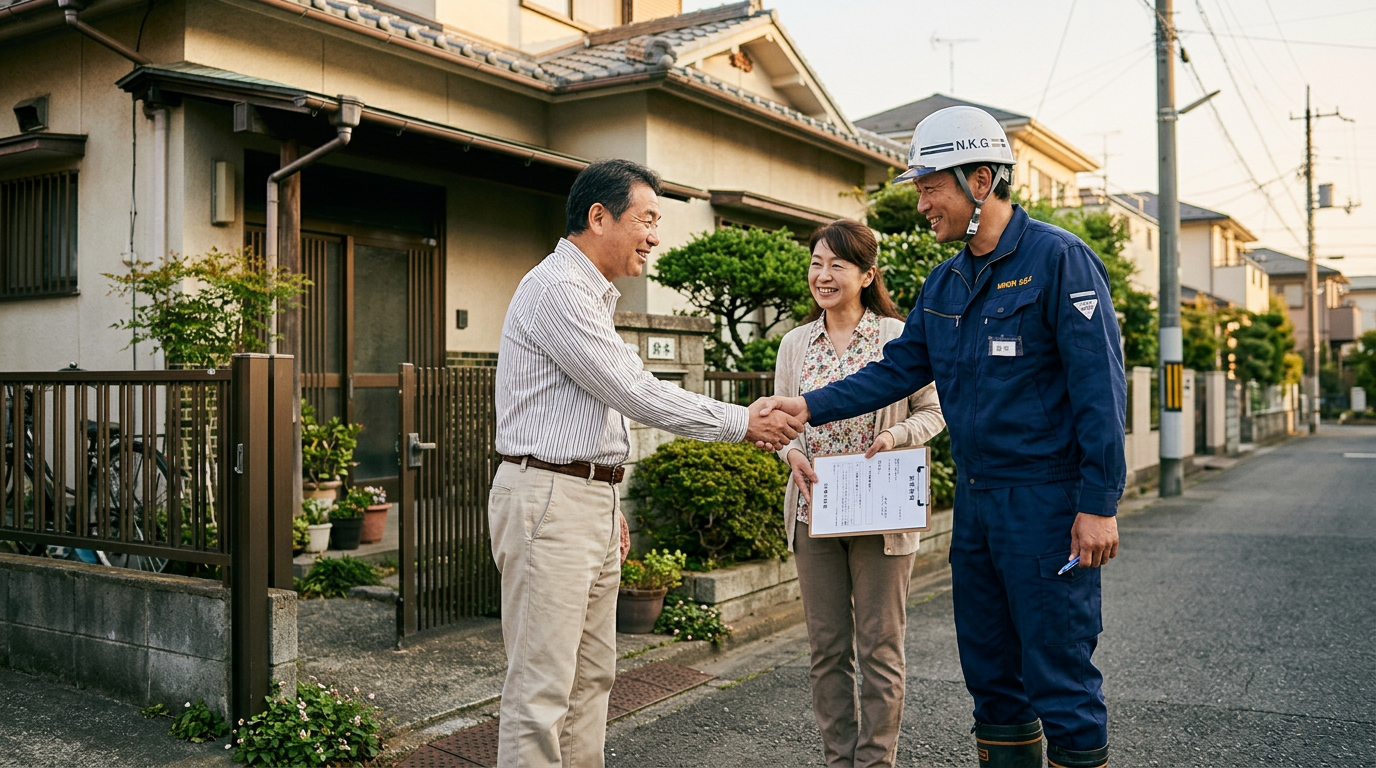 直接契約と適正なお見積もりのイメージ